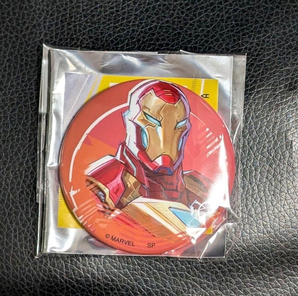 Iron Man Can Badge
