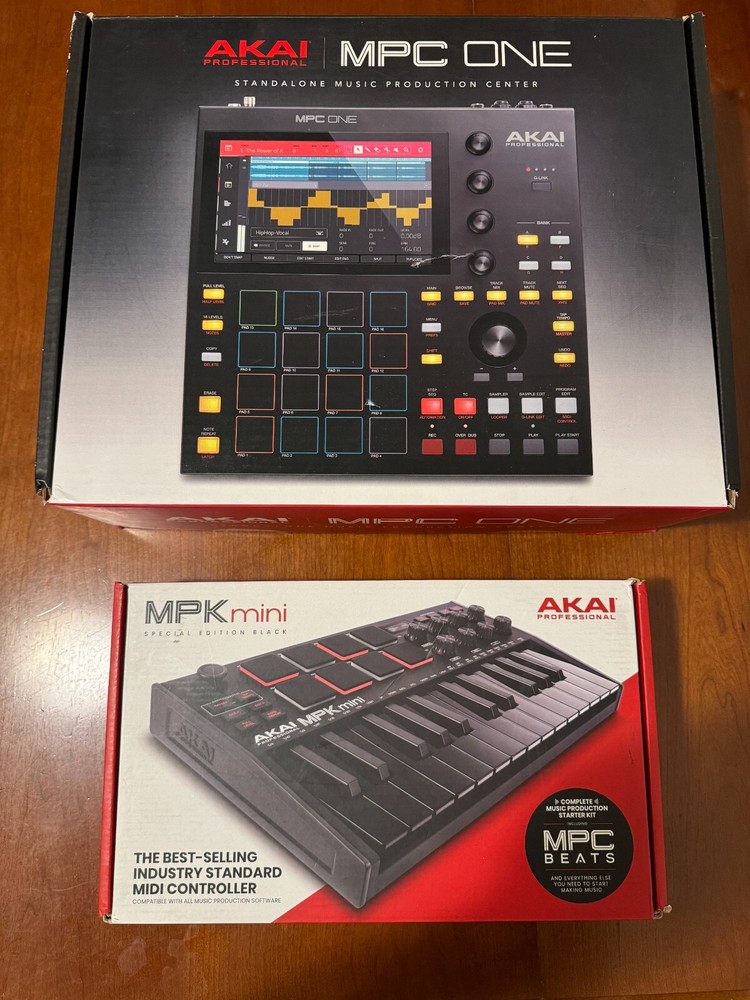 Akai Professional MPC ONE Standalone Controller & Akai MPK Mini Package