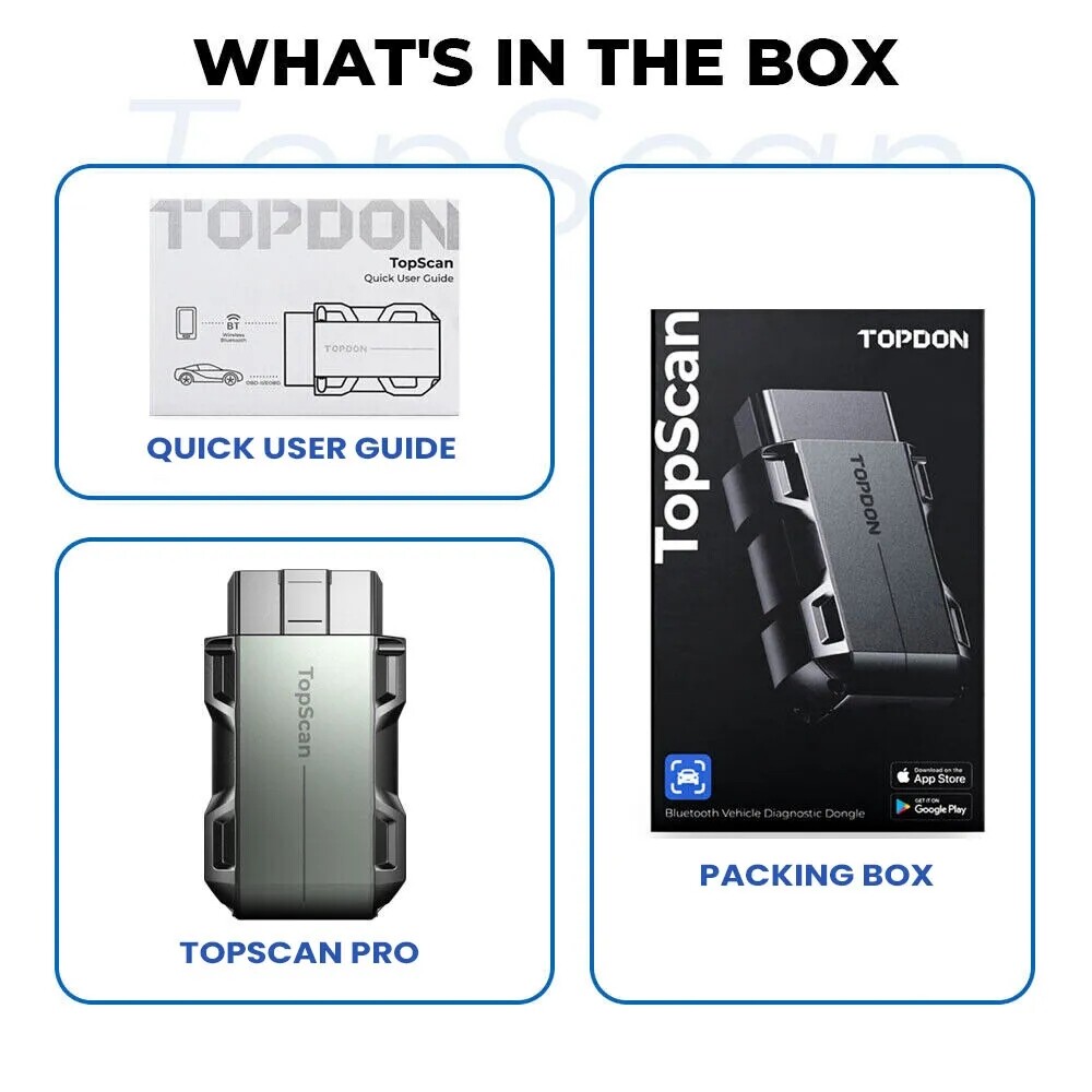 2025 TOPDON Topscan PRO Key Programming Immobilizer Diagnostic Scanner Wireless