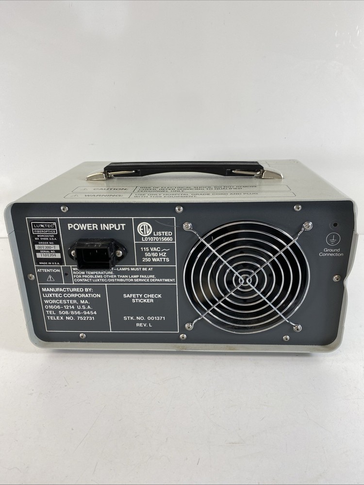Luxtec Quartz Halogen Fiber optic light source universal series 1300