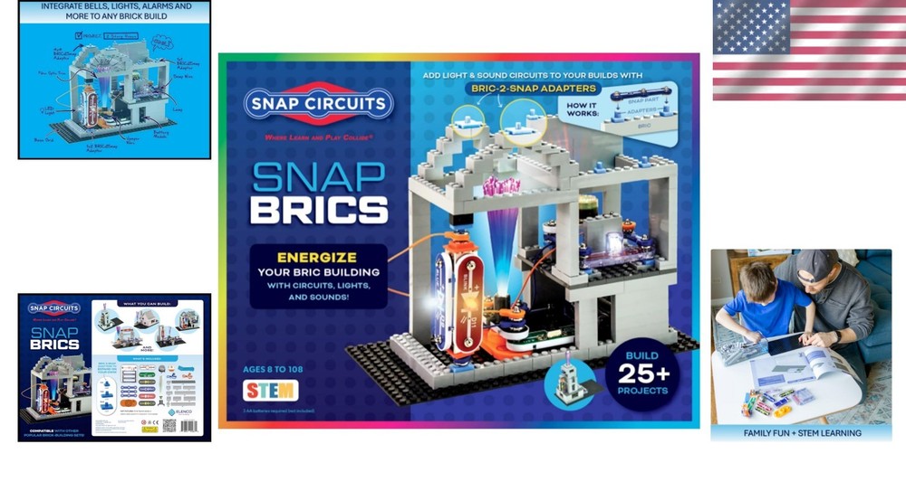 Ultimate BRIC Exploration Kit – Build 20+ Engineering Projects Safely & Easily