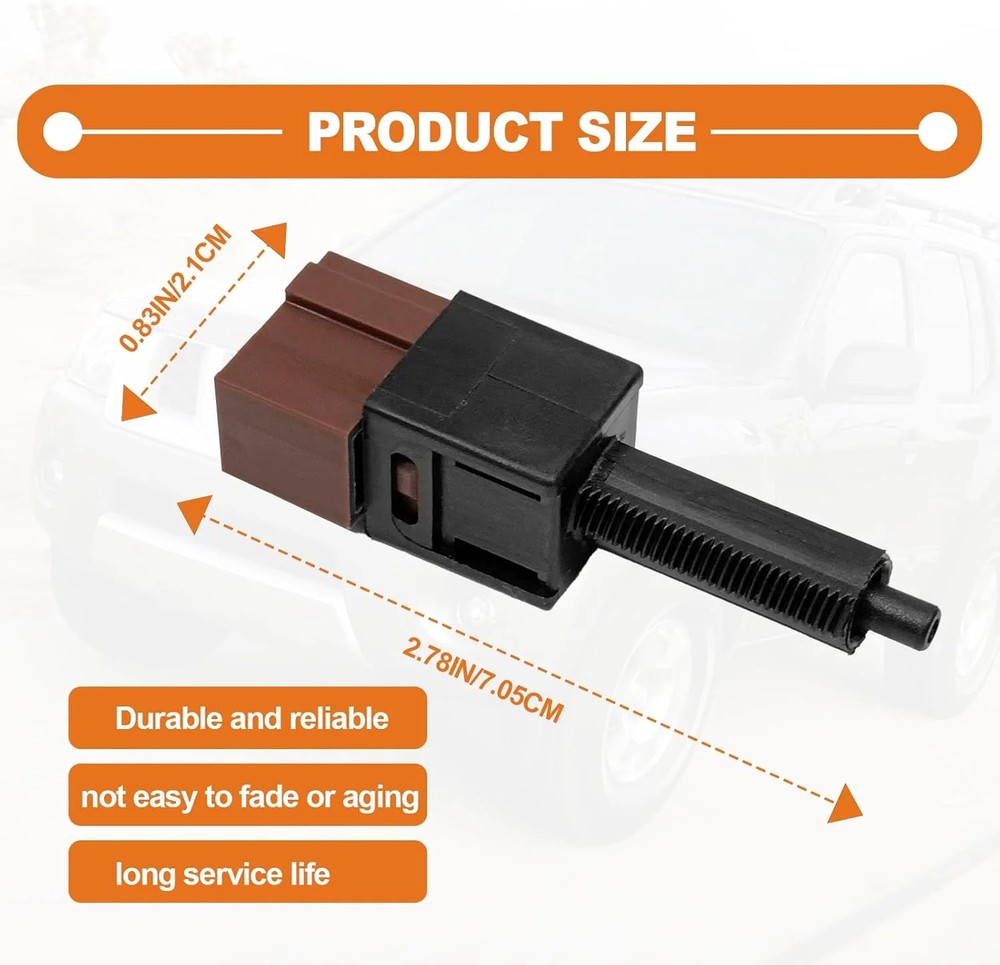 Brake Light Switch, Cruise Control Cutout Switch, Stop Lamp Stoplight Switch Ass