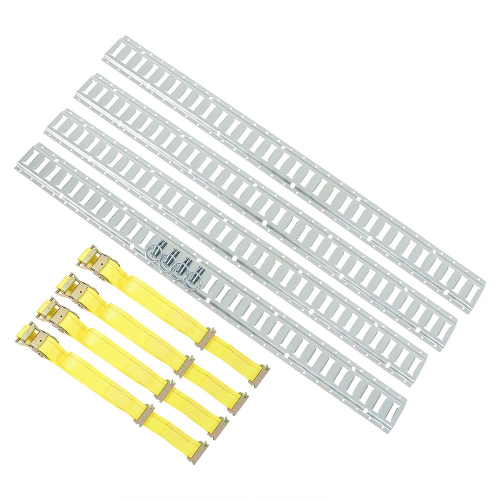 LABLT 5' E Track Tie Down Enclosed Trailer Secure Cargo Heavy Loads Galvanized