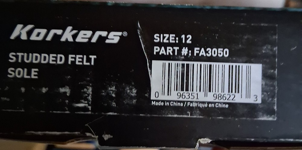 korkers performance outsole