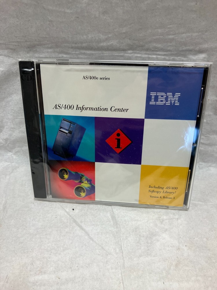 IBM AS/400 SOFTCOPY LIBRARY & INFORMATION CENTER Version 4 Release 3 Manuals CD