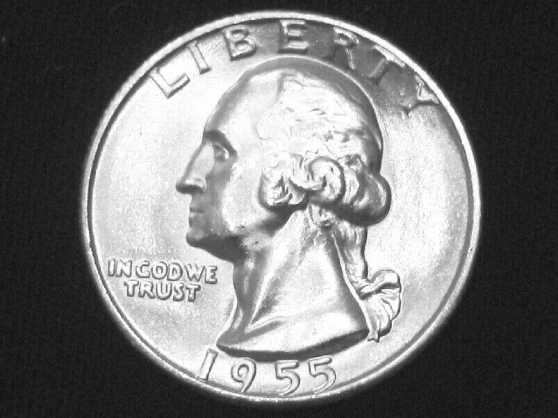 1955 Washington Quarter --- Gem Uncirculated