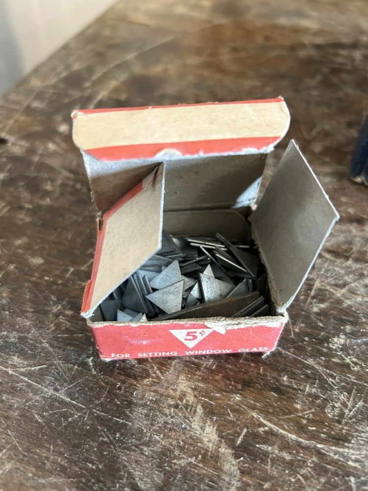 Vintage Hardware Boxes-Full-Nails, Staples Etc.