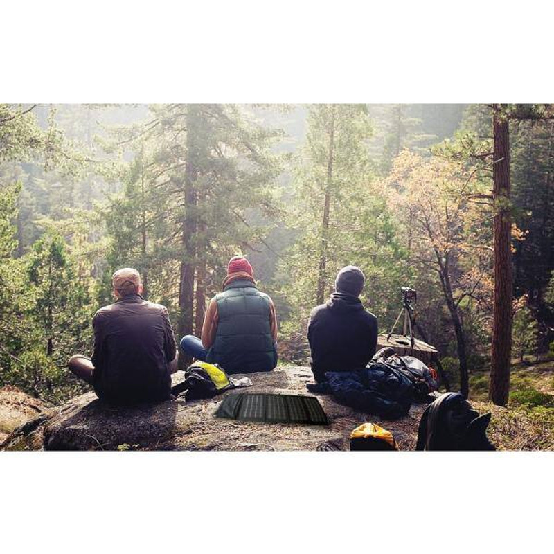 80-Watt Folding Monocrystalline Solar Panel for 12-Volt Charging