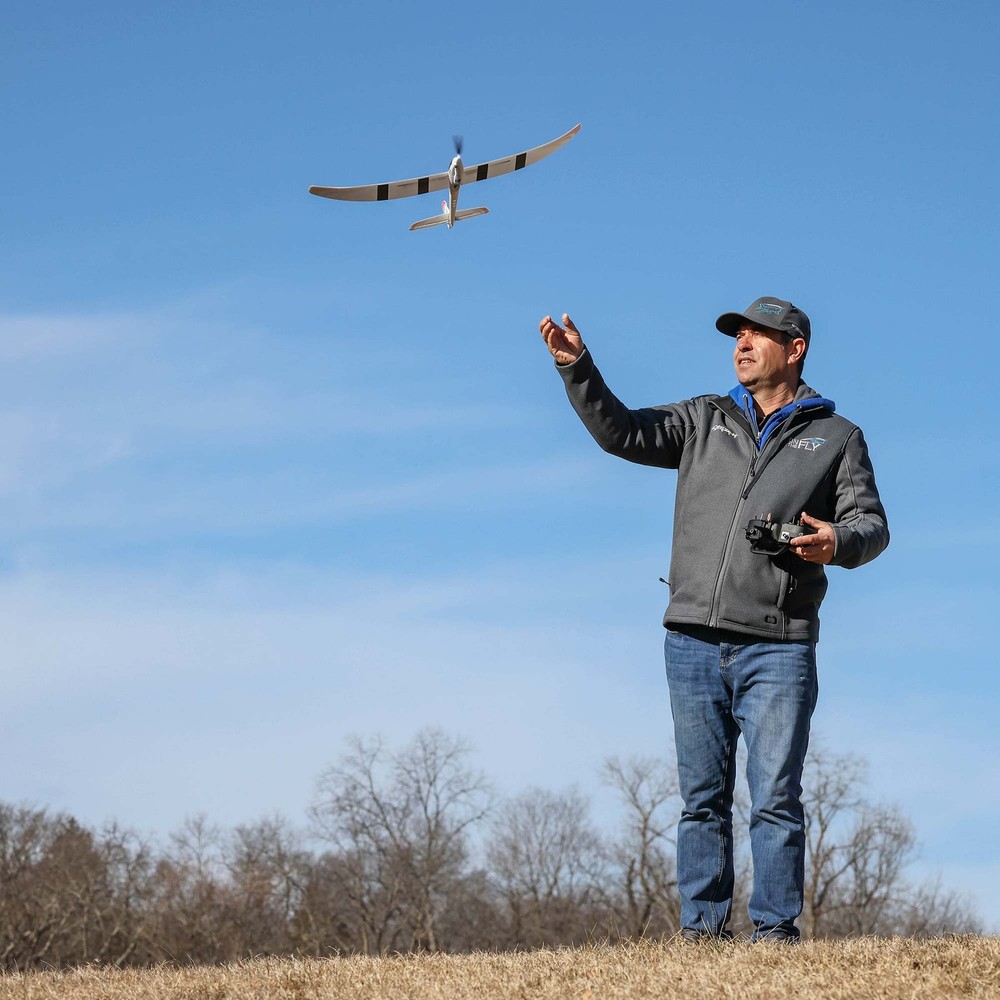 E-flite RC Airplane UMX Radian BNF Basic with AS3X and SAFE Select EFLU2950