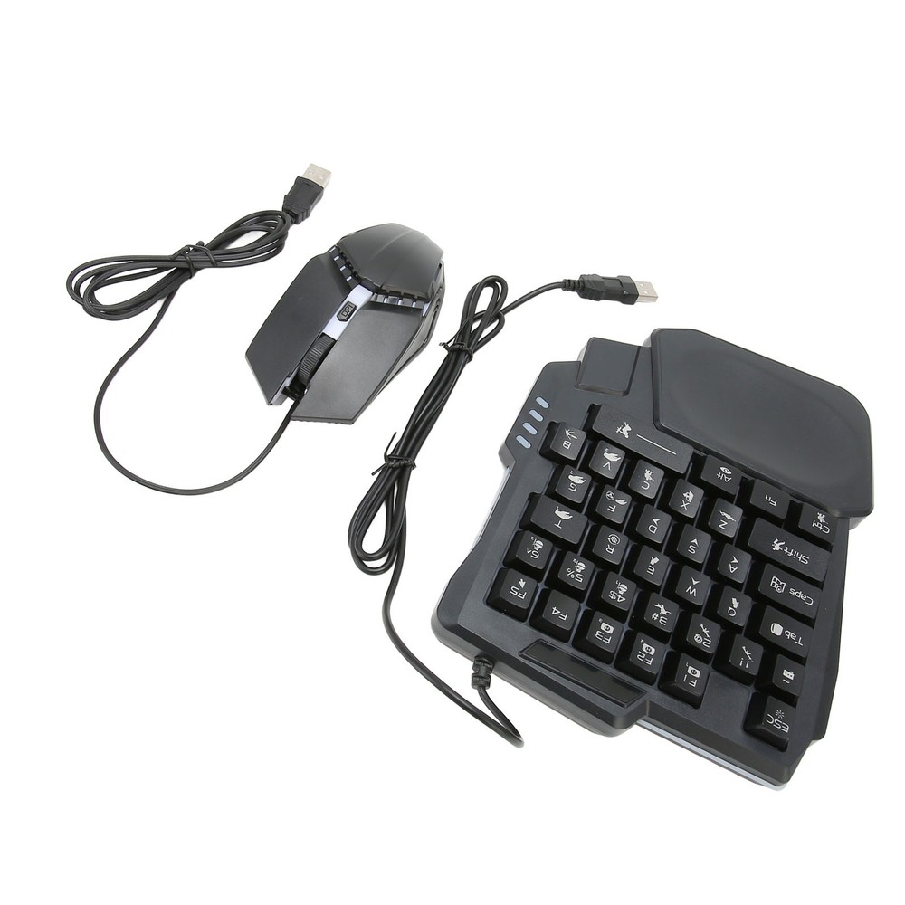 4 In 1 Mobile Game Combo Wireless Connection Gaming Keyboard Mouse Converter For