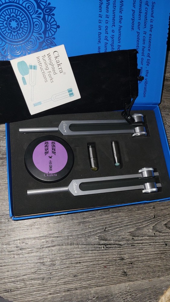 CKAKRA WEIGHTED TUNING FORKS