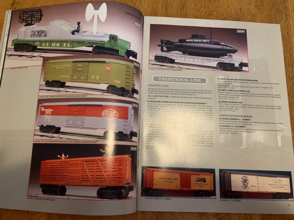 1992 Lionel Train Catalog