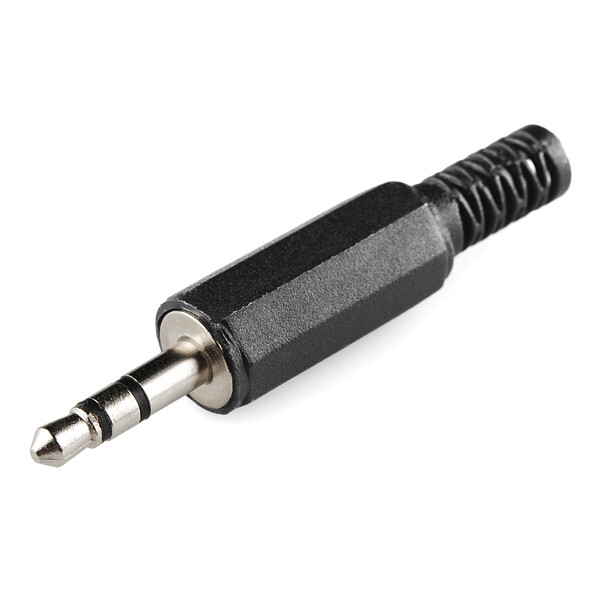 [ SparkFun COM-11143 ] Audio Plug - 3.5mm (1/8")