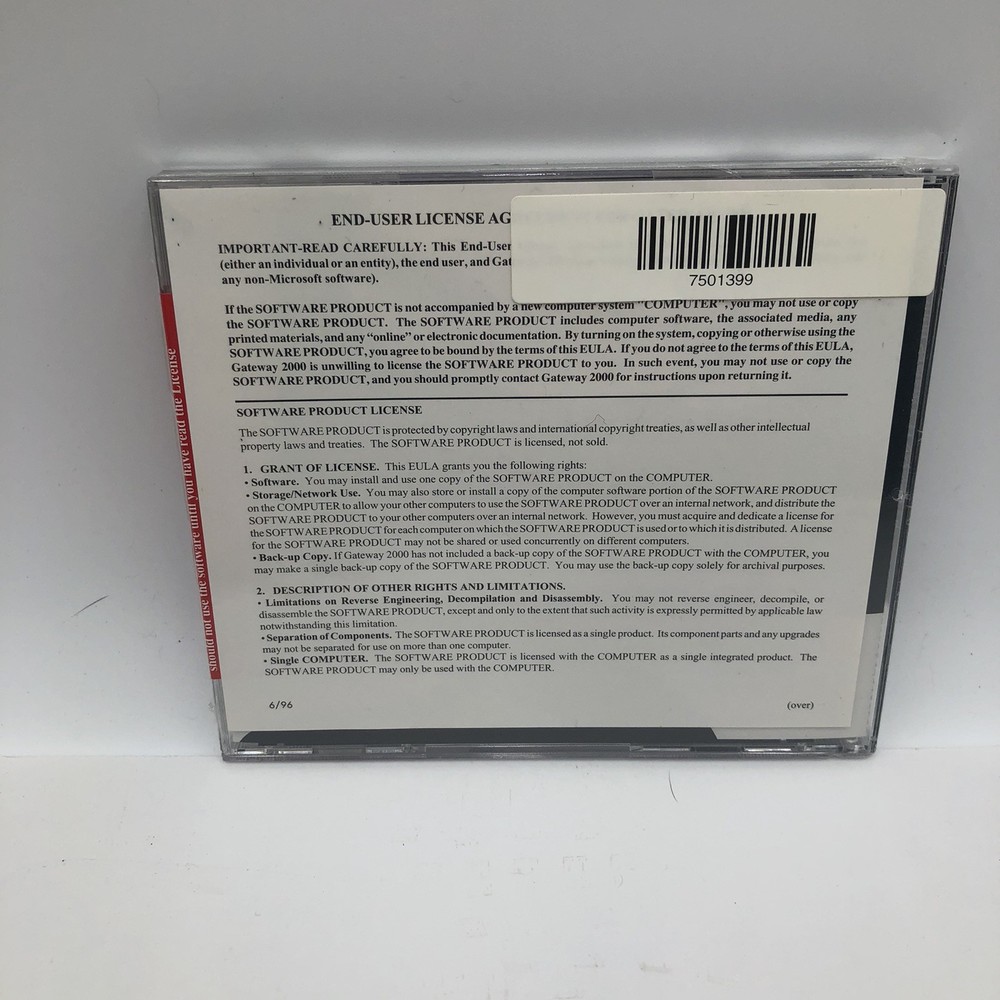 Gateway Starter Version 1.5 System CD 2000 PC Software Drivers Windows Operating