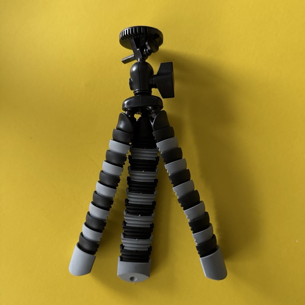 7” Mini tripod stand with adjustable legs