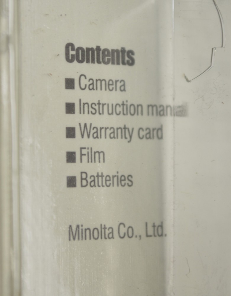 Minolta F10BF Film Camera