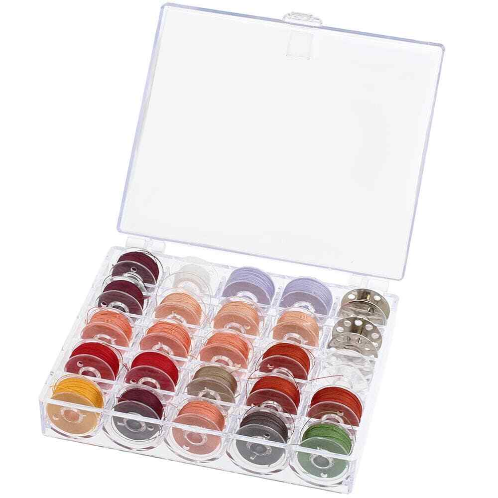 Dritz Bobbin Box, Holds 25 Bobbins