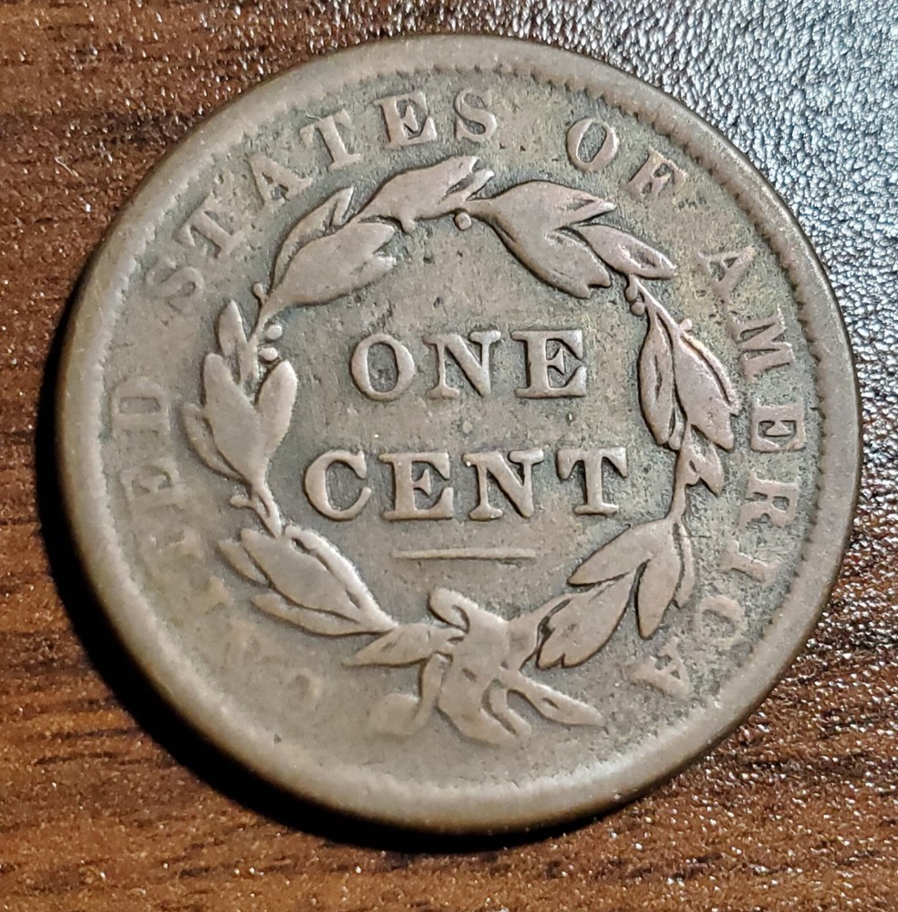 1838 U.S. Large Cent F