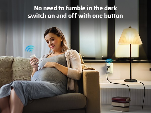 DEWENWILS Wireless Light Switch Kit Remote Control Outlet 100FT Range