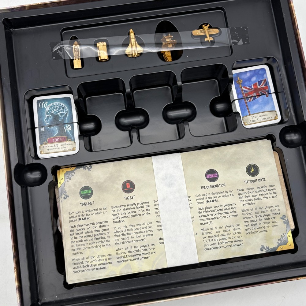 Timeline Challenge Board Game COMPLETE Asmodee 2015 Historical Chronology