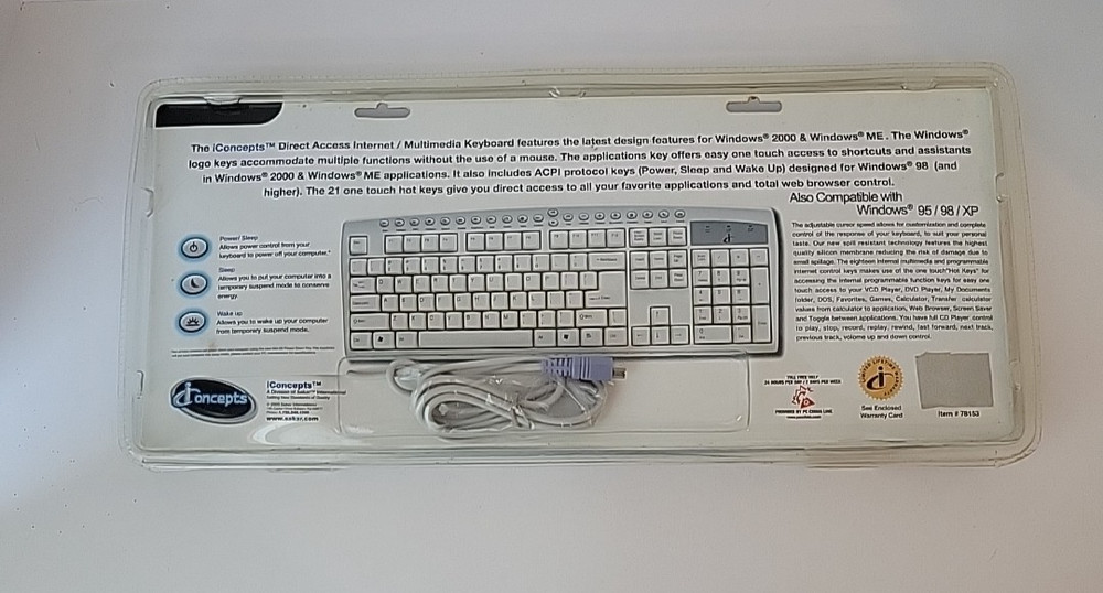 i Concepts Keyboard Computer