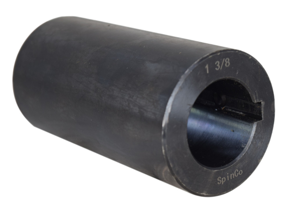 1-3/8" Solid Shaft Coupler w/ Keyway and Set Screws