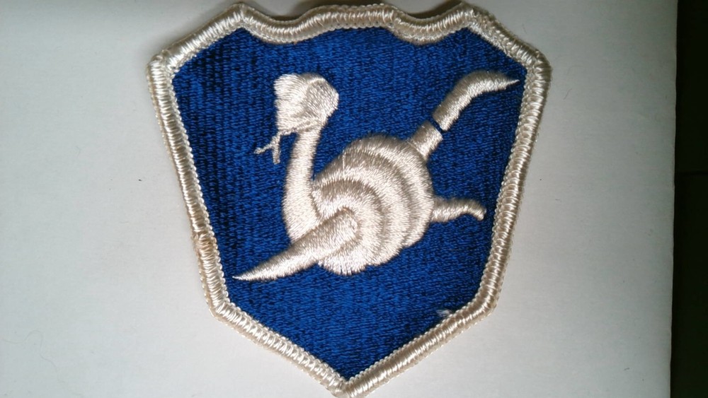 MILITARY PATCH SEW ON COLORED US ARMY 258TH INFANTRY BRIGADE