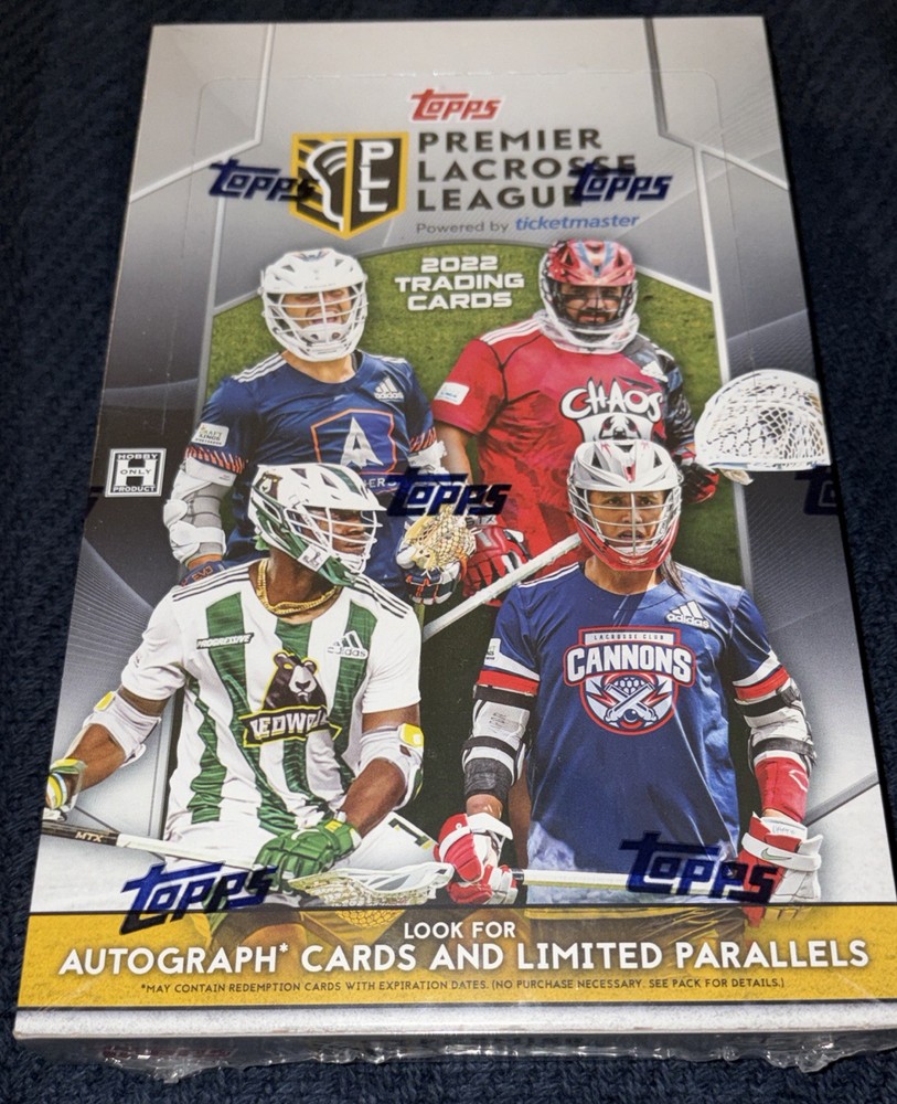 2022 Topps Lacrosse Hobby Box Sealed
