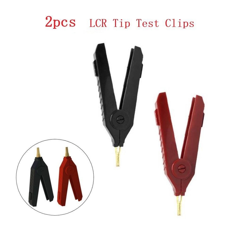 Practical Clips Lcr Test Clips Accessories Black + Red Copper