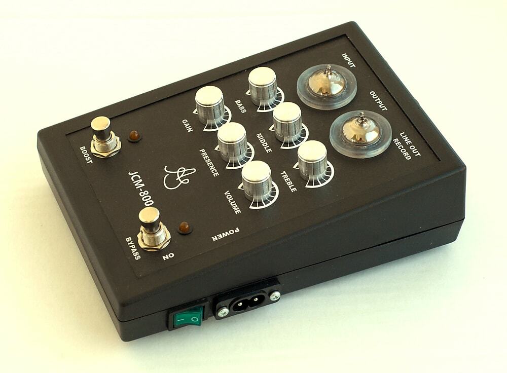 Guitar tube preamp based on JCM800