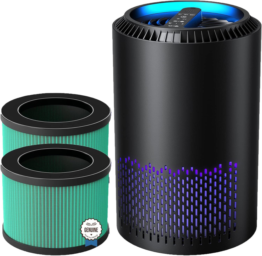 Air Purifiers with 3 Filter(1 Basic Version & 2 Pet Dander Version)