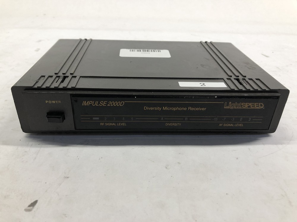 Lightspeed Impulse 200D Diversity Microphone Receiver