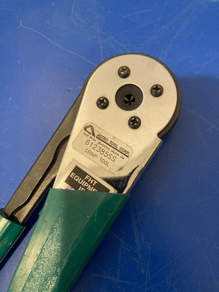 15087 Astro Tool 612385SS manual hand crimp tool