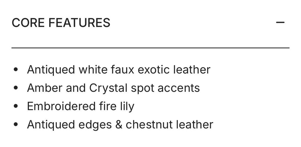 Circle Y Fire Lily Breast Collar