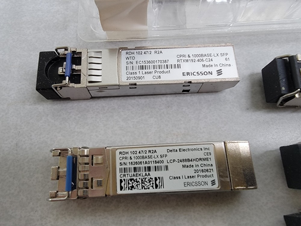 Ericsson 1000BASE-SX Transceiver Module Lot of 10 Different Models