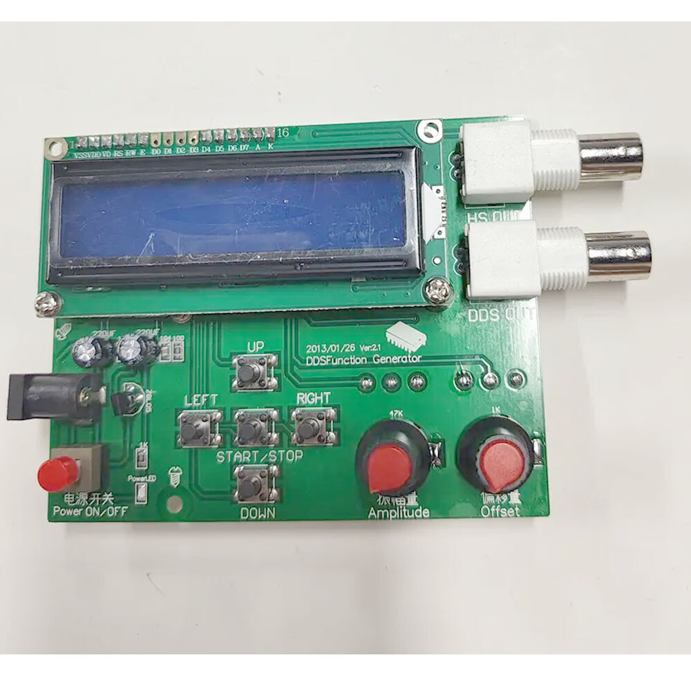For DDS Function Signal Generator Module Sine Square Sawtooth Triangle Wave NEW