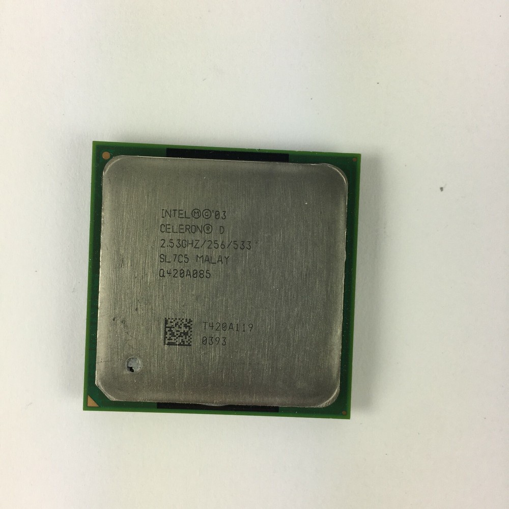 Genuine Intel Celeron 3 Desktop PC Processor 2.53 Ghz