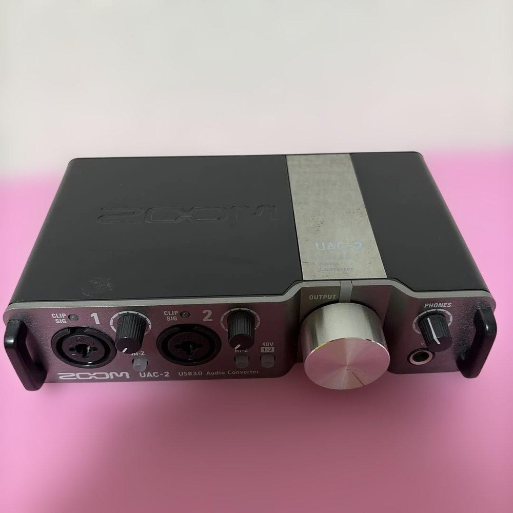 Zoom UAC-2 USB 3.0 Audio Interface Seldom Used