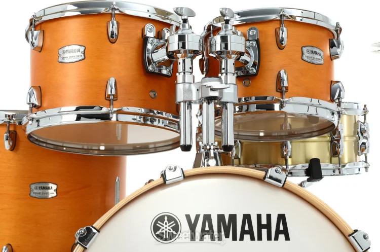Yamaha TMP0F4 Tour Custom 4-piece Shell Pack - Caramel Satin
