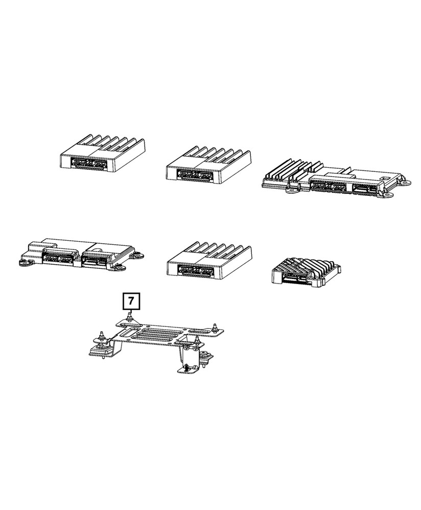 Genuine Mopar Amplifier 68537832AF
