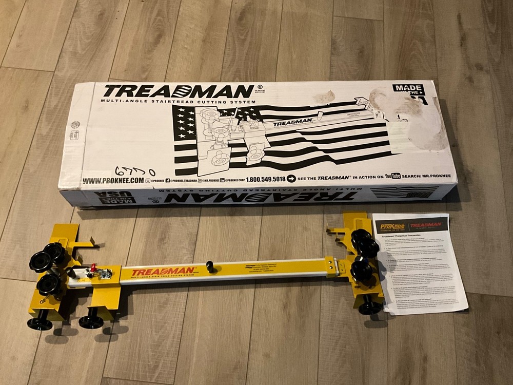 ProKnee TREADMAN Multi-Angle Stair Tread Cutter System