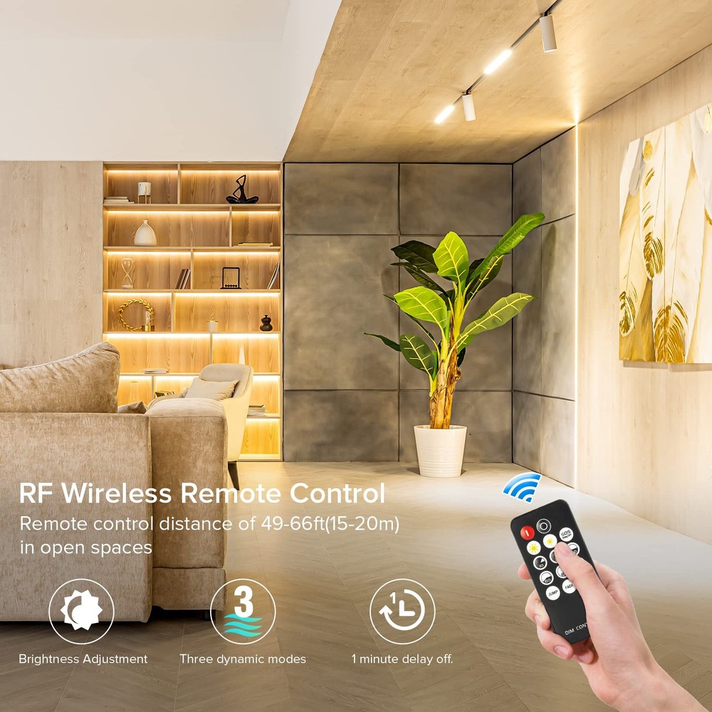 Mini RF Dimmer Controller, 14 Keys, DC5V-24V, Single Color, LED Strips, Switch