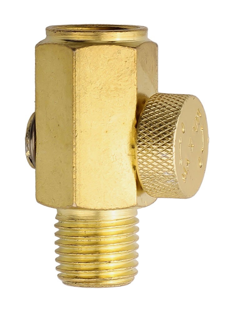 1pc Solid Brass NPT Inline Regulator Valve for Precise Air Pressure Control