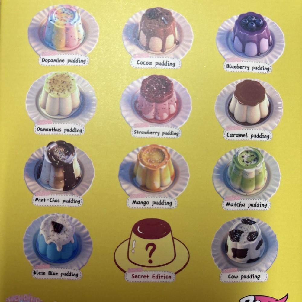 Wenqing Blind Box Series Osmanthus Pudding