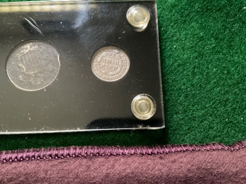 Type Nickel Collection with 1848 Silver Seated Half Dime - T26