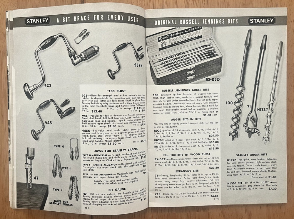 Stanley Do It Better with Stanley tools Catalog 58 Winiewicz Hardware Buffalo NY