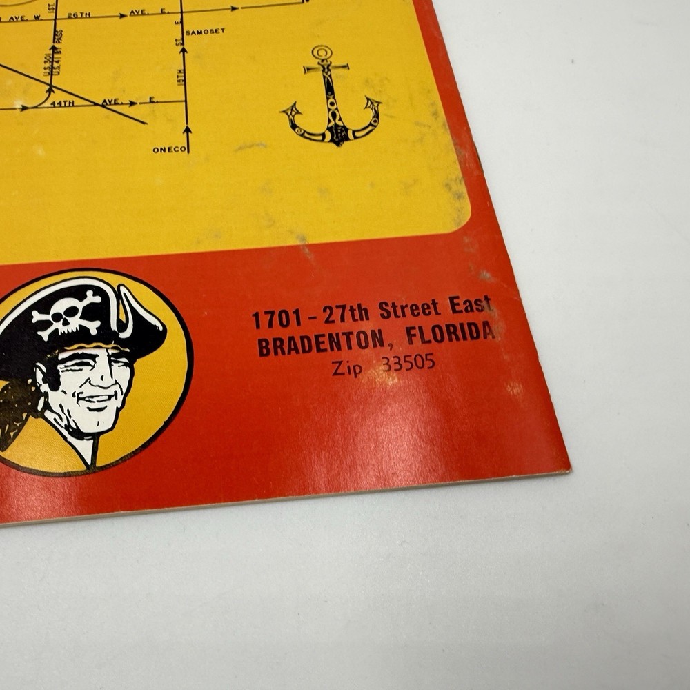 1972 Pirates Dodgers Spring Baseball Scorecard Program Roberto Clemente Stargell