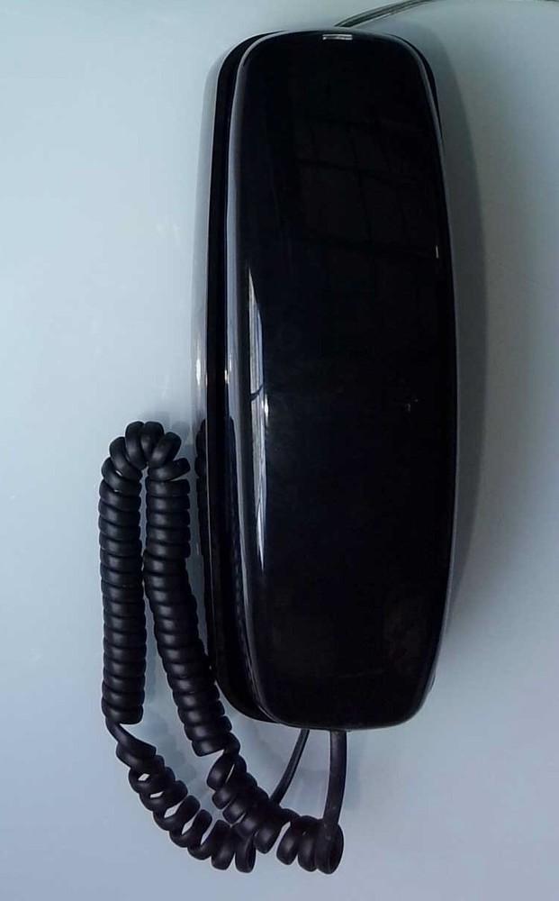 AT&T 210 Basic Trimline Corded Phone Illuminated Keypad No Power Required