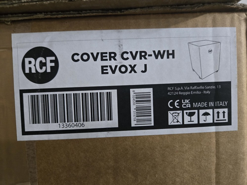 RCF Evox J8 Active Two Way Portable Array Speaker Systems 2-Pack