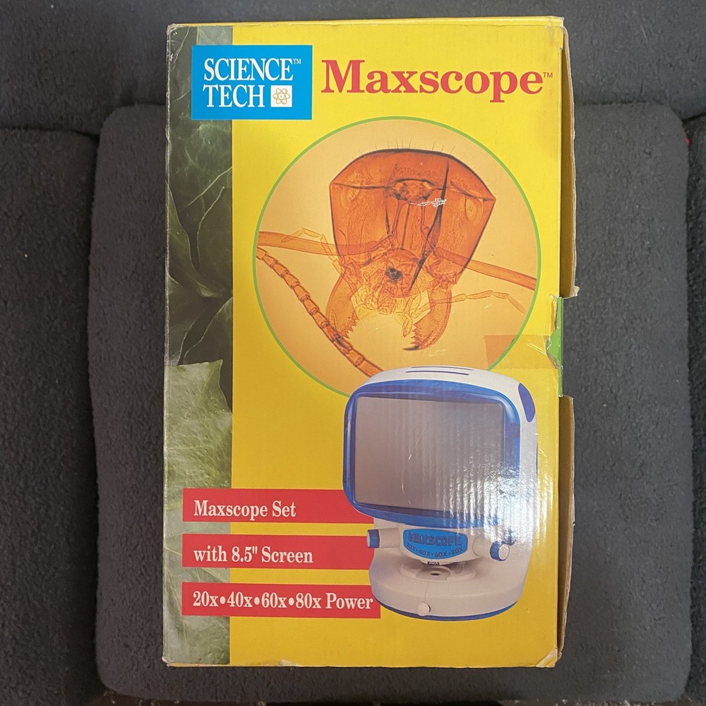 EDU SCIENCE - MAXSCOPE LAB - Max scope Set With 21cm Screen Open Box